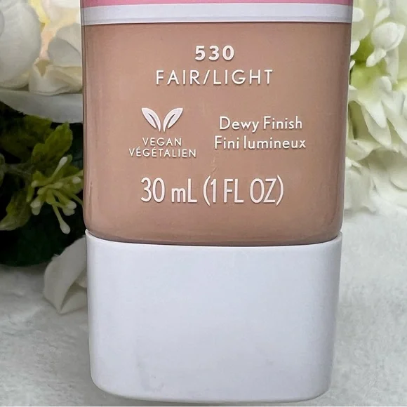 ❌SOLD❌ COVERGIRL NEW Clean Fresh Skin Milk Nourishing Foundation VeganFair Light - Picture 8 of 10